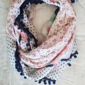 Cute floral scarf